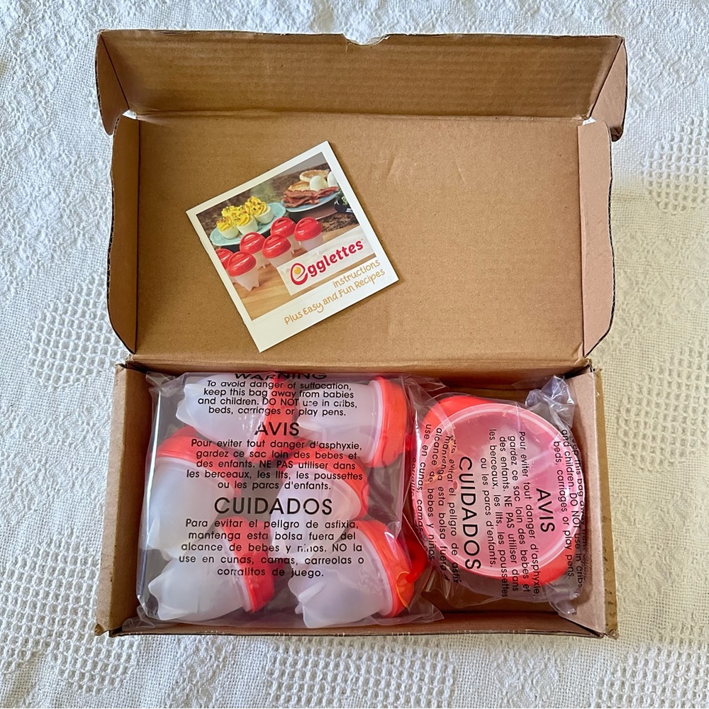 Egglettes Egg Cooker Set With Recipes